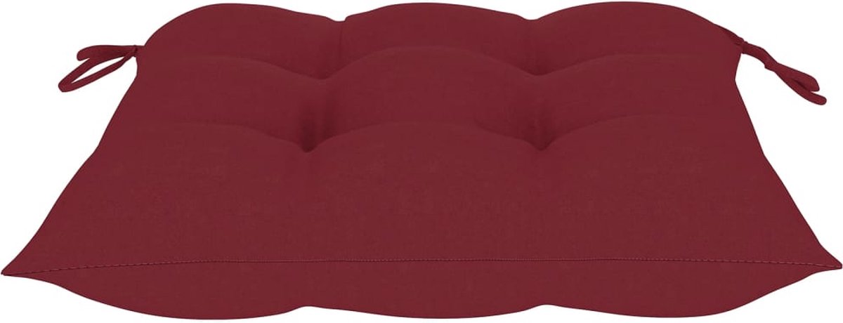vidaXL - Tuinstoelen - 8 - st - inklapbaar - met - kussens - massief - acaciahout