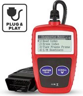 OBD2 Scanner - OBD - Auto uitlezen - Zwart - Storing Verwijderen - Auto scanner - Diagnose apparatuur voor auto's - Plug & Play - Storing Verwijderen - Auto scanner - Diagnose apparatuur voor auto's - Motorstoring