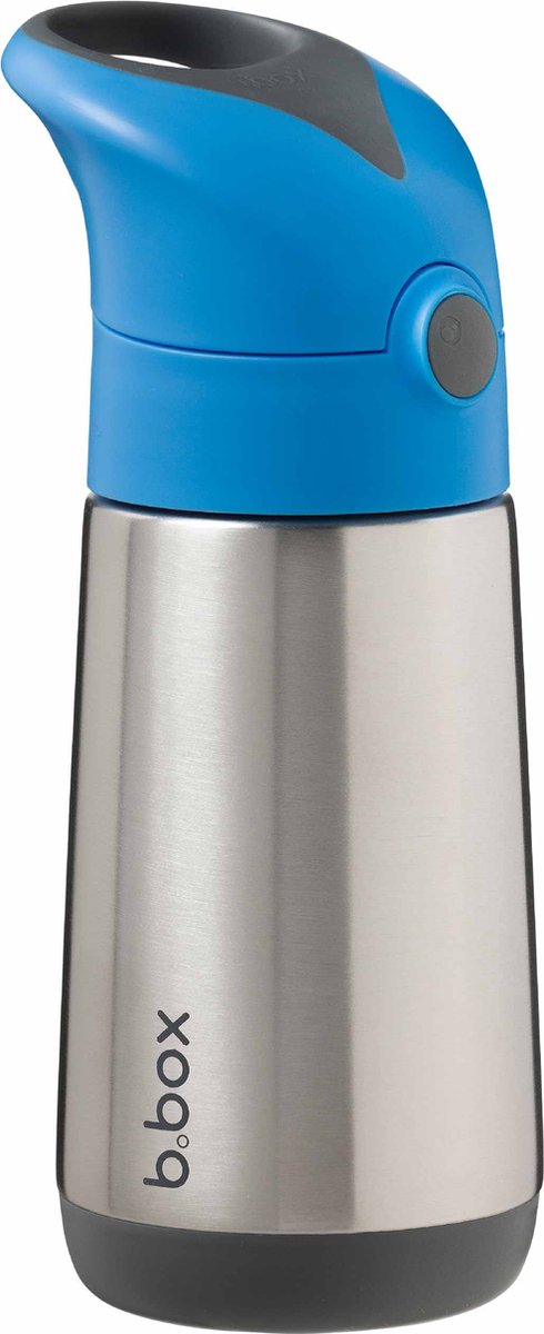 b.box Drinkfles en Waterfles | Geïsoleerd, Dubbelwandig, Roestvrij Staal | Houdt Drankjes tot 8 Uur Koud en tot 6 Uur Warm | 350 ml