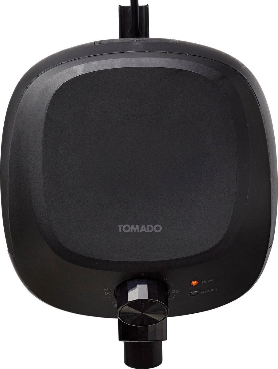 Tomado TAF2001B - Mini Airfryer - 2 liter inhoud - Voor 1 of 2 personen - Kleine Heteluchtfriteuse - PFAS vrij - Zwart — afbeelding 4