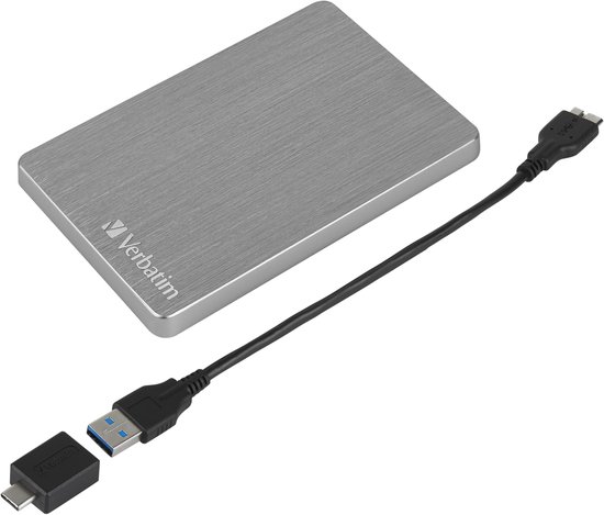 Verbatim Stor n Go 1 TB Externe harde schijf (2,5 inch) USB 3.2 Gen 1 Space grijs 53662 van Verbatim — afbeelding 2
