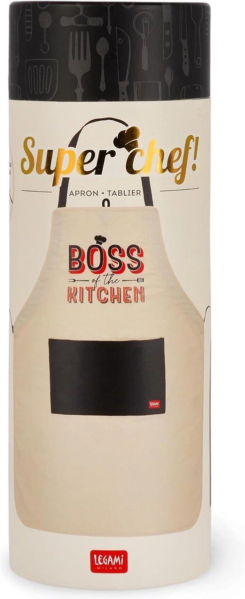Keukenschort Geen Idee Ik Ben Ook Benieuwd - Heren Dames Horecakwaliteit One Size Verstelbaar Wasbaar Cadeau Verjaardag Feest Grappig Geintje Jubileum Pensioen Zomaar Bedankt Bbq Marine