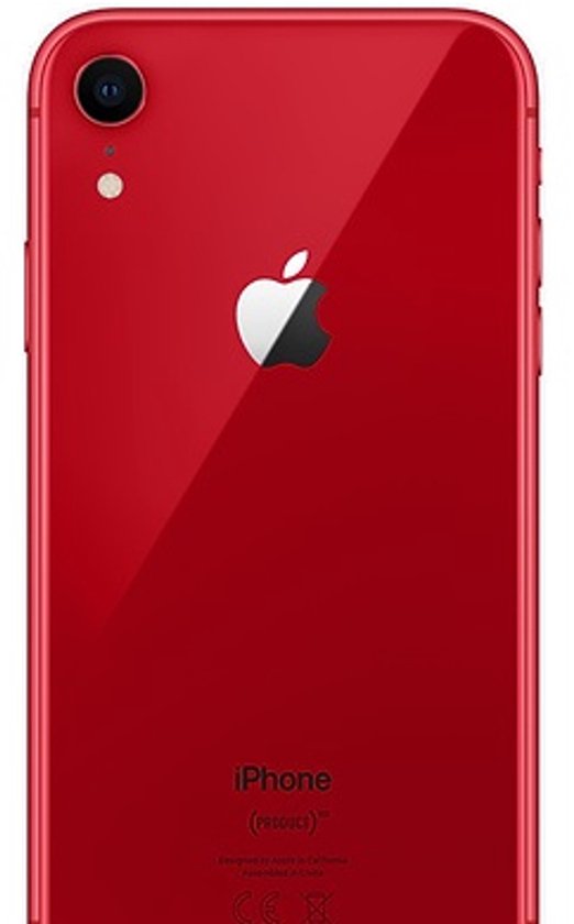 Apple iPhone XR - 64GB - Rood - FaceID - 12MP camera | bol