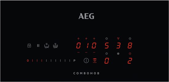 AEG IDE84244IB - 942150878 - Zwart Ingebouwd - 83 cm - Combi 4 zone(s)