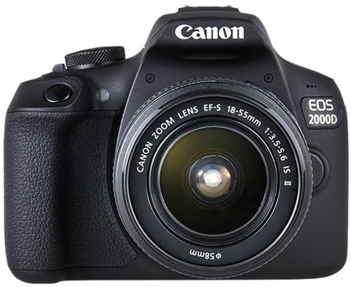 Canon EOS 2000D kit 24,1MP met 18-55mm lens + tas thumbnail 2