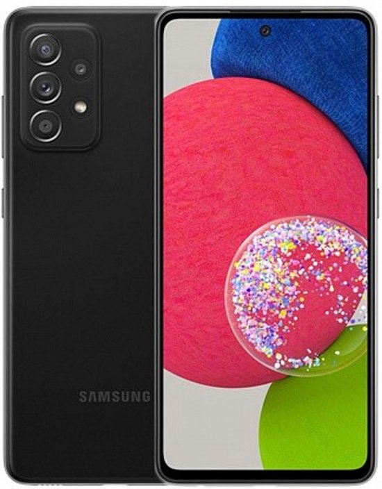 Samsung Galaxy A52s 5G SM-A528B (6.5") Dual SIM Android 11 USB Type-C 6 GB 128 GB 4500 mAh Zwart
