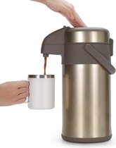 Vacuüm Geïsoleerde Koffiekan - 1,5 Liter - Houdt Dranken Warm En Koud Perfect Voor Horeca En Thuisgebruik