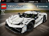 Bol.com LEGO Koenigsegg Jesko Absolut witte hypercar - 42182 aanbieding