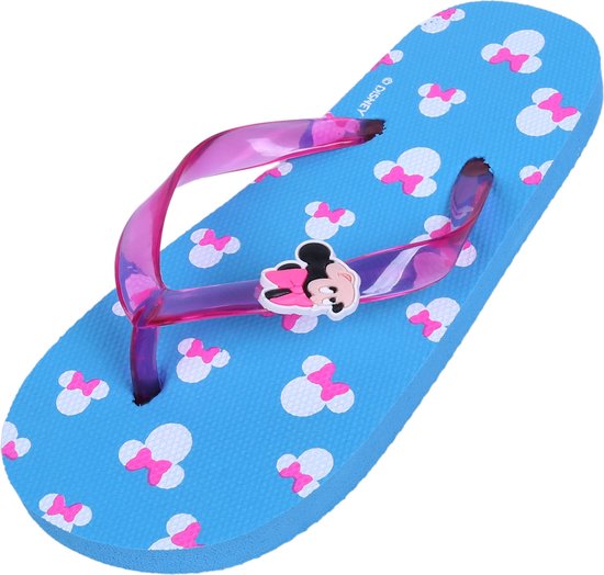 Tongs bleues pour filles Minnie Disney / 30-31 EU