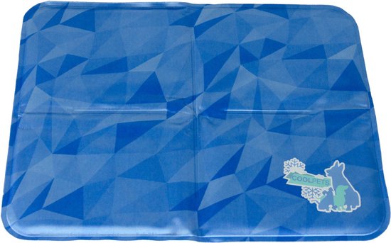 CoolPets Premium Koelmat hond XL – 120 x 75 cm - Verkoeling hond – Anti-slip – Non flow coolgel - Verkoelende hondenmat voor lang gebruik