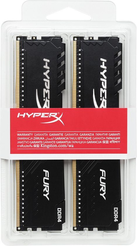 KINGSTON HyperX Fury RAM-module - 16 GB - DDR4-3000 / PC4-24000
