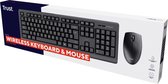 Trust Primo - Draadloze Toetsenbord & Muis - USB - Zwart