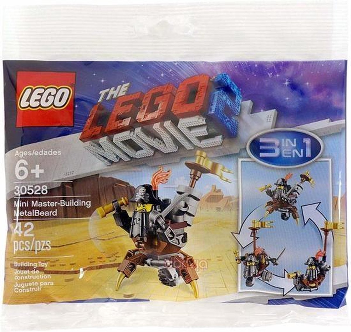 LEGO 30528 Mini Master-Building MetalBeard (polybag) | bol
