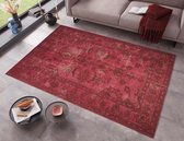 Vintage vloerkleed Vivian - rood 120x170 cm