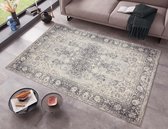 Vintage vloerkleed Luther - grijs 120x170 cm