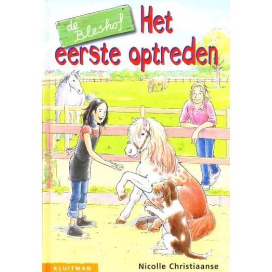 Cover van het boek 'De Bleshof / Het eerste optreden' van Nicolle Christiaanse
