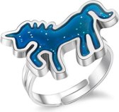 Ring | Mood ring | Eenhoorn | Unicorn |Verkleuring van steen | Kind ring | Humeur / Stemmings ring | Kinderring | Kleur hangt van je humeur af | schoencadeautjes sinterklaas