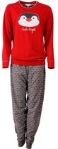 Tenderness Dames Pyjama Rood  - TEPYD2504A - Maten: L