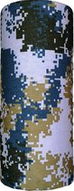 Col sjaal (camouflage pixel winter) - Outdoor Nekwarmer - Multifunctionele Bandana - Wintersport - Mondkapje – Mondmasker