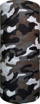 Col sjaal (Camouflage winter) - Outdoor Nekwarmer - Multifunctionele Bandana - Wintersport - Mondkapje – Mondmasker