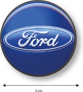 Koelkastmagneet - Magneet - Ford - Blauw - Auto - Ideaal voor koelkast of andere metalen oppervlakken