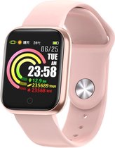 Smarty SW005C Smart Watch - Sport horloge - Activitytracker - Roze