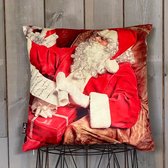 Lekker Zacht Kerst Kussenhoes - Santa's list