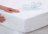 Homéé®️ Pure'protection Molton Flanel Hoeslaken waterdicht matrasbeschermer TPU tot (30cm) 80x200 cm 100% katoen wit eenpersoons bed | ademend, zacht en antiallergisch | Ondoordrin