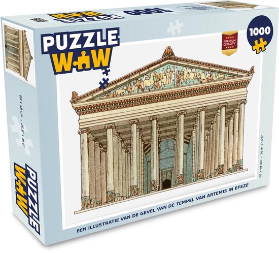 Puzzel de gevel van de tempel van Artemis in Efeze - Legpuzzel - Puzzel  1000 stukjes... | bol.com