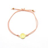 One coin bracelet - Goud