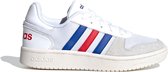 Adidas Hoops 2.0 Sneakers Wit/Blauw Kinderen