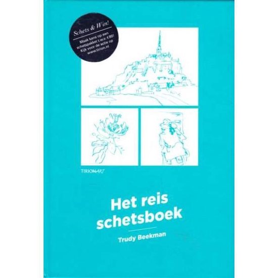 Cover van het boek 'Het reis schetsboek  + Schetsblok' van Trudy Beekman