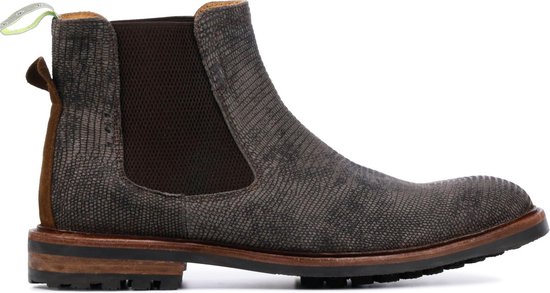 Floris van Bommel Men Boots Taupe 10672 | Van den Assem