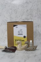 SamStone Doe-het-zelf pakket speksteen zwaan maken