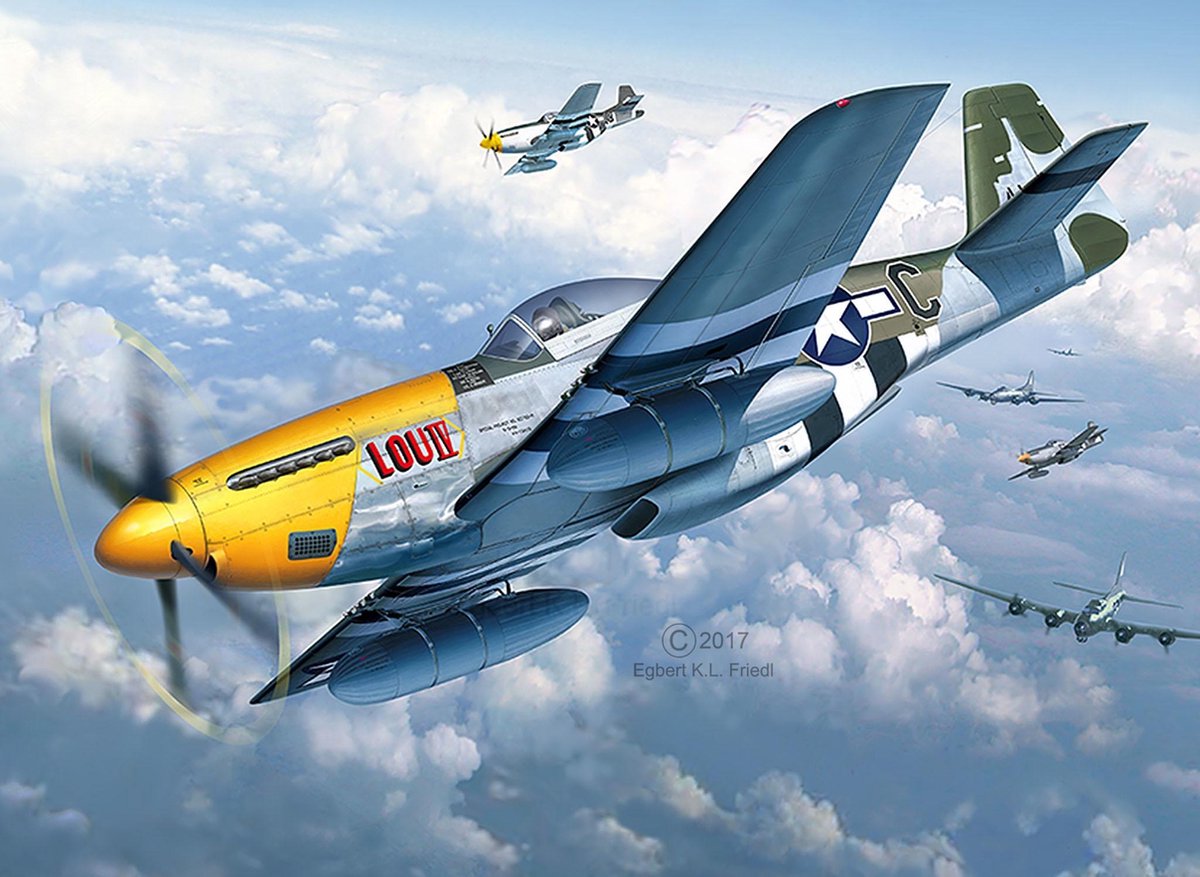 Revell Modelbouwpakket Vliegtuigen - 03944 P-51D Mustang Plastic - 1:32 - Modelbouw — afbeelding 4