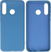 Bestcases Fashion Telefoonhoesje Backcover Huawei P30 Lite - Navy