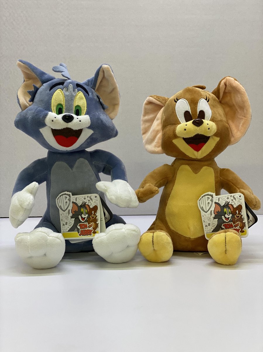 Tom en Jerry knuffel Set 20cm | Tom en Jerry knuffel | ORIGINEEL | GIFT  quality | Tom... | bol.com