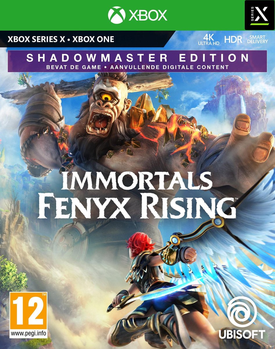 Immortals Fenyx Rising Videogame - Shadowmaster Edition - Actie en Avontuur - Xbox One & Xbox Series X Game - Ubisoft
