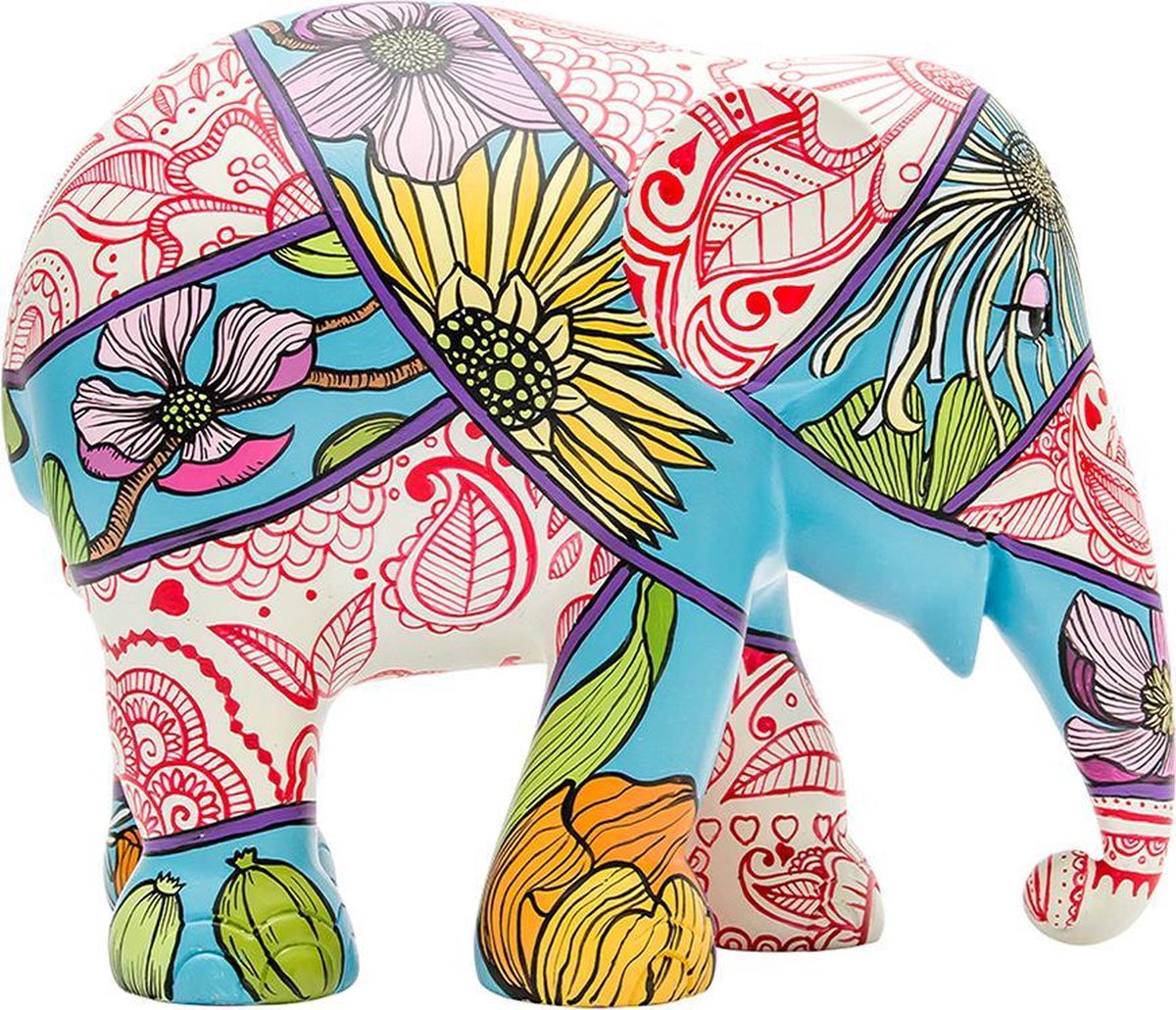 Henna & Head Scarves 10 cm Elephant Parade Handgemaakt Olifantenstandbeeld