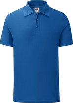 Fruit Of The Loom Heren Iconisch Piqué Poloshirt (Royaal Blauw)