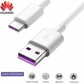 2 Stuks Huawei USB-C Oplaad Data Kabel 1 Meter Voor Telefoon/Tablet USB-C Oplaadkabel snel lader