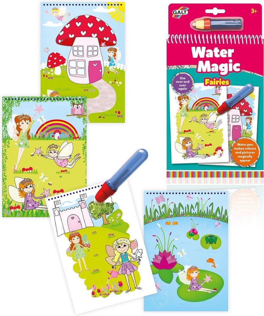 Galt Waterkleurboek Water Magic Fairies - Kleurboek — afbeelding 13