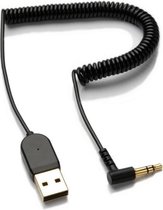 3.5mm Mini USB 2.0 Bluetooth V5.0 Adjustable Receiver Adapter For Car Speaker AUX Interface Speaker