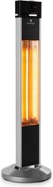 Blumfeldt Heat Guru heater - Terrasverwarmer - Staand - Infrarood - 3 standen tot 2000W - Met timer en afstandsbediening