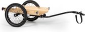 Klarfit Cargo Bull Travel fietskar - Fietsaanhanger - Fietskar bagage - 2-in-1 aanhangwagen voor fiets of lopend - 40 kg belasting