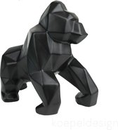 Geometric Gorilla - Zwart - Housevitamin