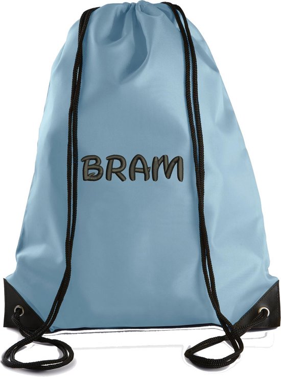 Sac de natation, sac de sport Blue ciel|avec naam brodé | 33 couleurs  différentes |... | bol.com