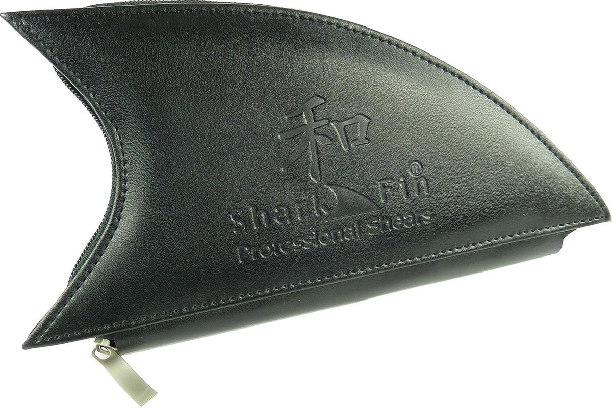 Hisaki Shark Fin - Stainless - Swivel - left - Thinning Hair Scissors # 7 Gezichtsverzorging huidreiniging - 2-delige + tas