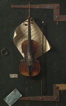 William Michael Harnett, De oude viool, 1886 op aluminium, 100 X 150 CM