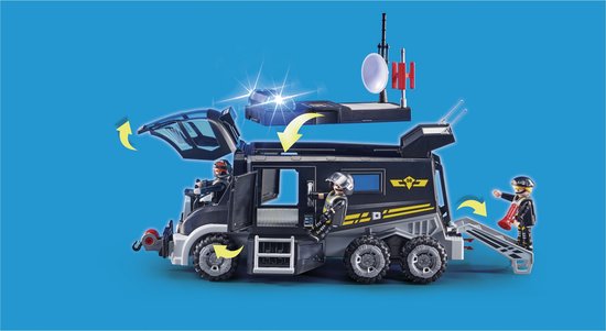PLAYMOBIL City Action SIE-truck met licht en geluid - 9360 - PLAYMOBIL